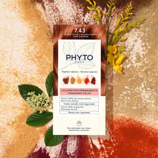 COLORATION PHYTO 7.43 Blond Cuivré Doré