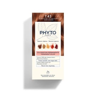 COLORATION PHYTO 7.43 Blond Cuivré Doré