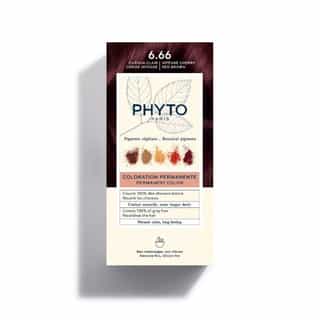 COLORATION PHYTO 6.66 Châtain Clair Cerise Intense